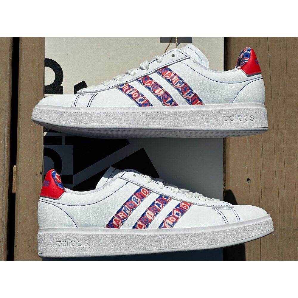 NEW Adidas Farm Rio Womens Grand Court 2.0 Low Casual Sneaker - 9.5 - Picture 7 of 12